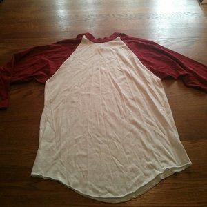 Rawlings Vintage Raglan Baseball Shirt Made in USA